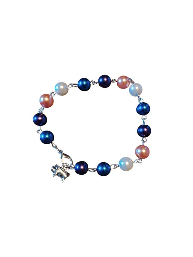 "Addie" Multi-color Bead Bracelet